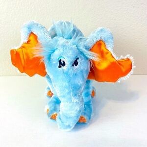 Dr. Seuss Horton Hears A Who Elephant Plush Lovey 9”